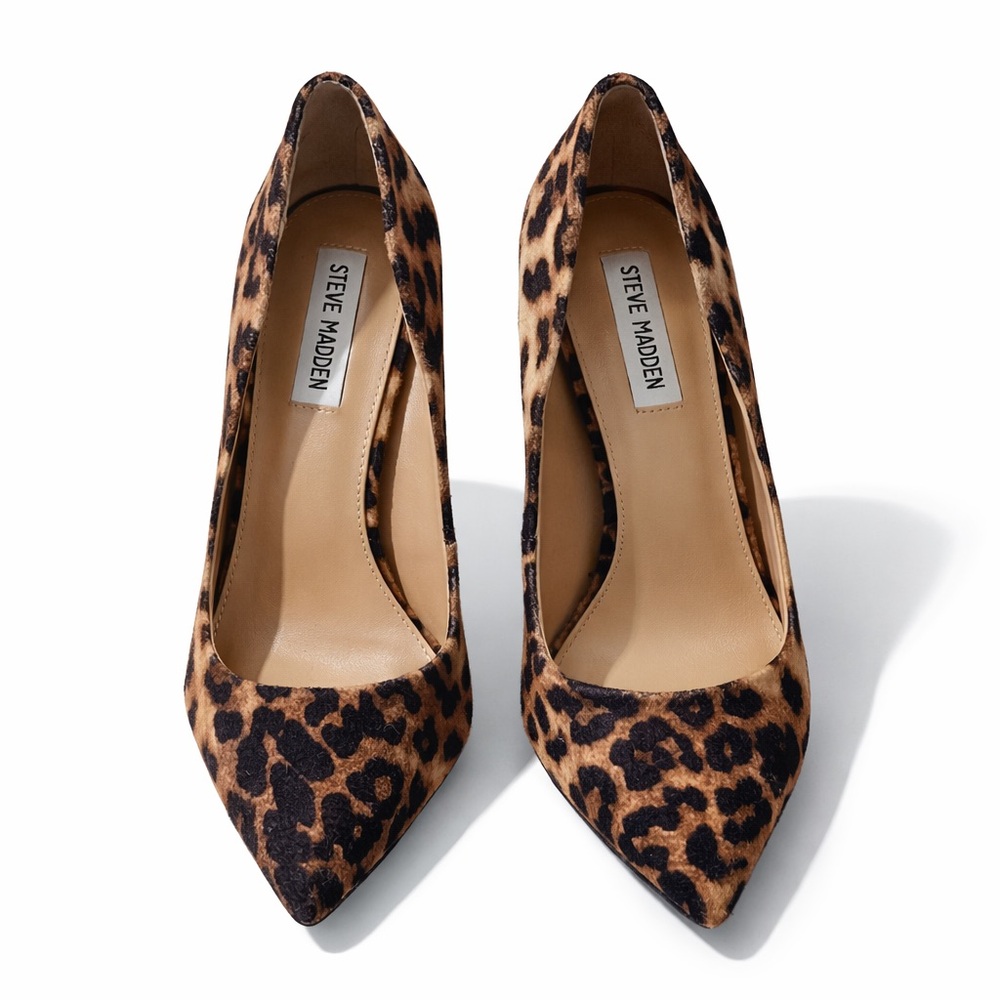 Steve Madden Animal Print Heels Pumps Size 8.5